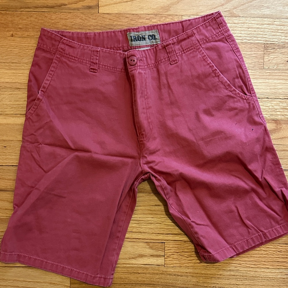 Iron Co Salmon Shorts- 32inch - 10inch inseam